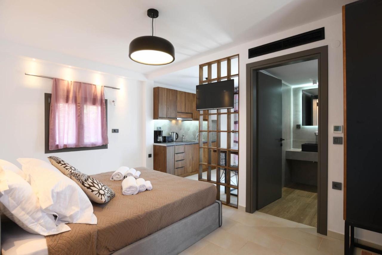 Orion Eco Suites Karteros Buitenkant foto